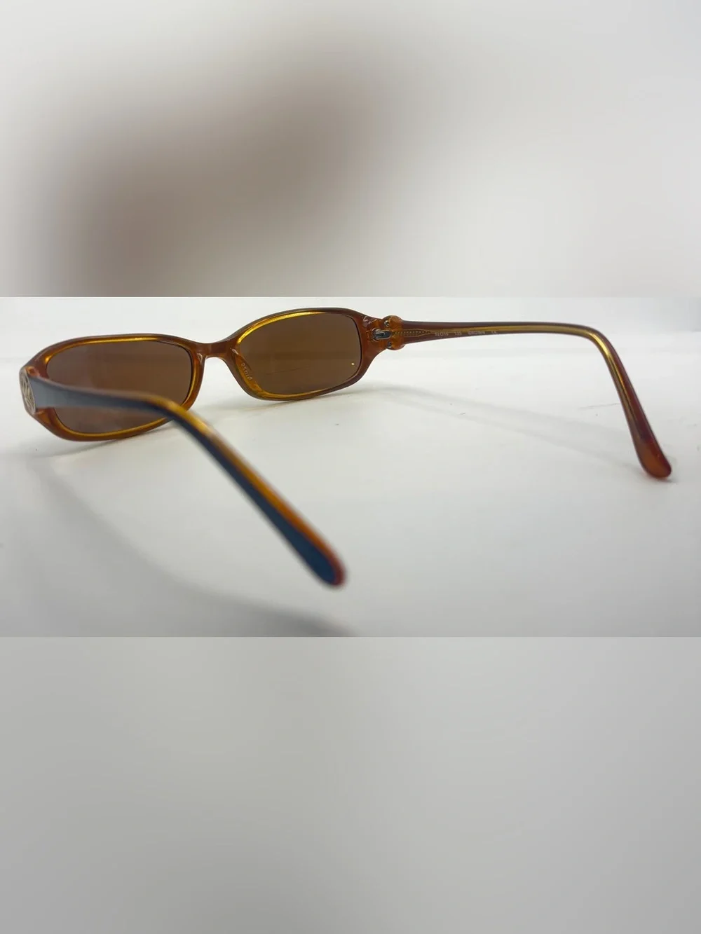 Parke PK4006 Brown Oval Sunglasses Frames Only